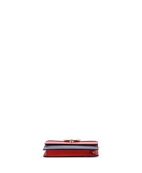Pre-Owned Gucci Mini Queen Margaret Chain Wallet Leather