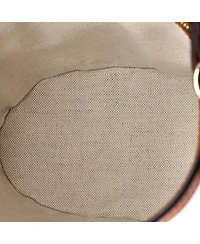 Pre-Owned Gucci Mini Web Ophidia Bucket Bag Canvas with Leather