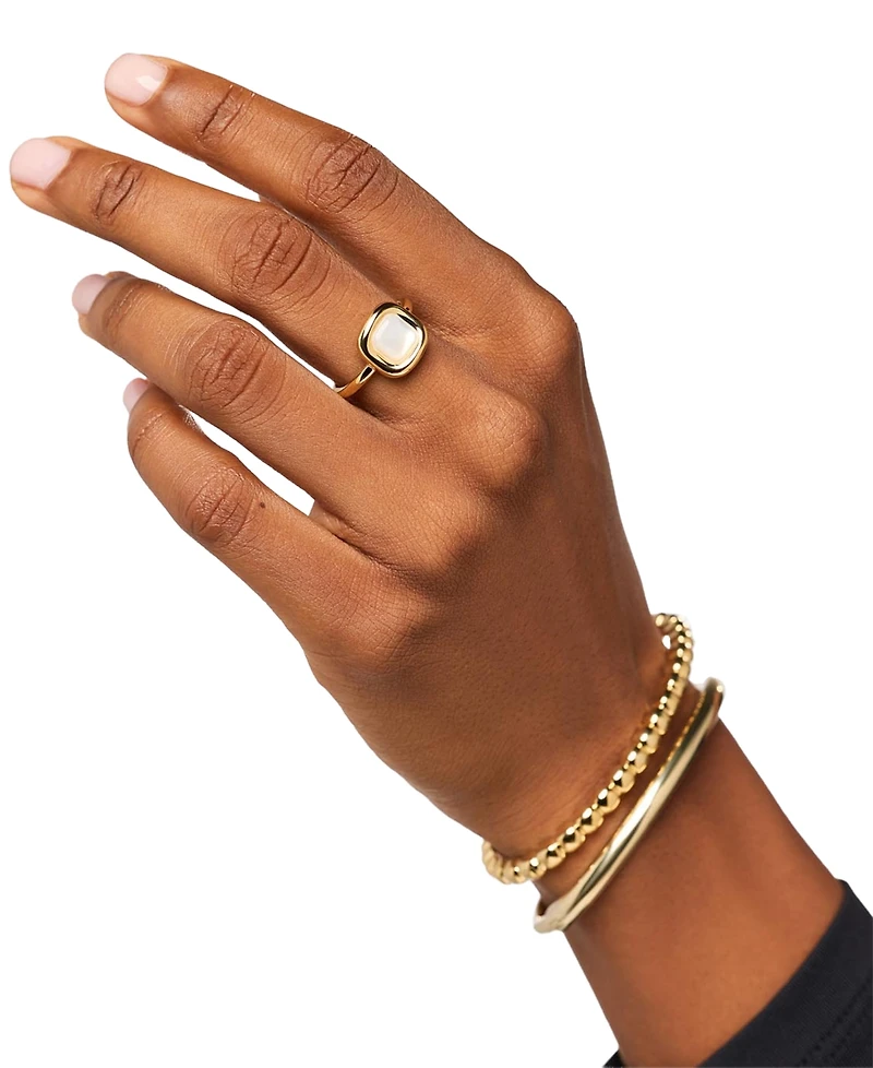 Ana Luisa Mother of Pearl Clara Statement Ring