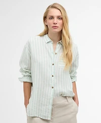 Barbour Women's Annie Striped Drop Shoulder Shirt