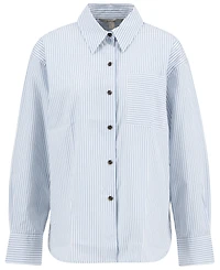 Barbour Women's Polly Striped Pointed Collar Cotton Shirt
