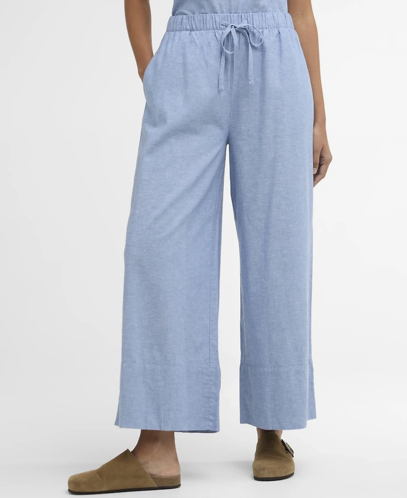 Barbour Women's Josie Wide-Leg Trousers