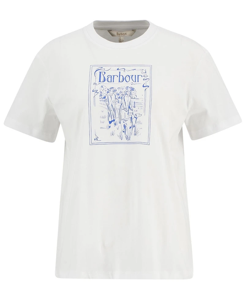 Barbour Women's Hambleton Crewneck Cotton T-Shirt