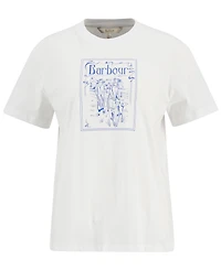 Barbour Women's Hambleton Crewneck Cotton T-Shirt