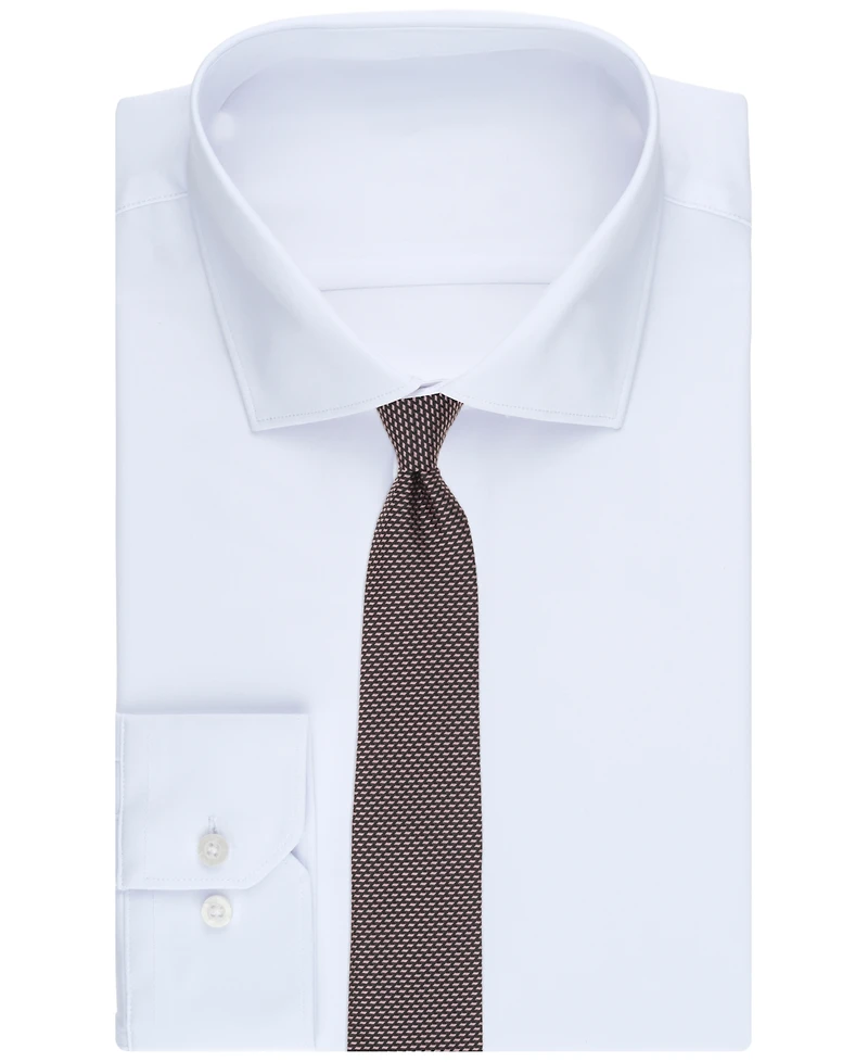 Alfani Men's Geometric Pattern Tie, Macy's Exclusive