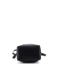Pre-Owned Gucci Small Emblem Bucket Bag Leather