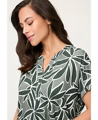 Olsen Women's Palm Design T-Shirt