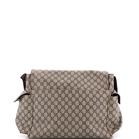 Pre-Owned Gucci Diaper Bag Gg Coated Canvas
