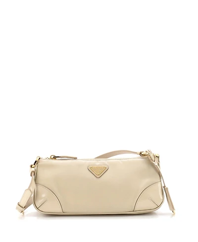 Pre-Owned Prada Re-Edition 2002 Shoulder Bag Re-Nylon and Leather