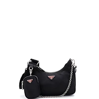 Pre-Owned Prada Small Re-Edition 2005 Shoulder Bag Tessuto