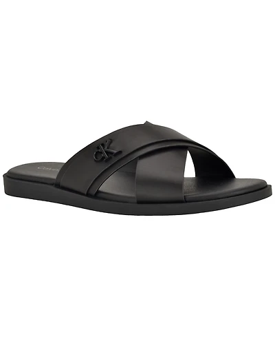 Calvin Klein Men's Elern Slip-on Casual Sandals