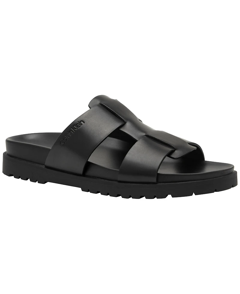 Calvin Klein Men's Rolinde Slip-on Casual Slides