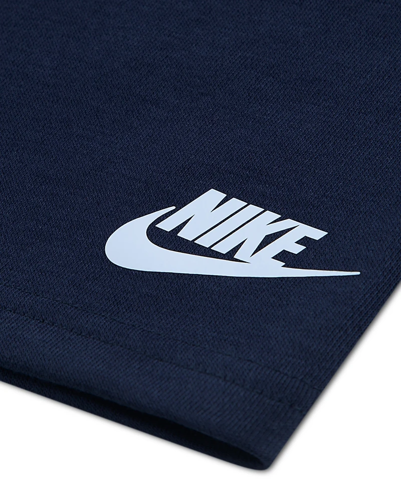 Nike Toddler Printed T-Shirt & Lightweight French Terry Shorts, 2 Piece Set