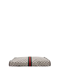 Pre-Owned Gucci Large Rajah Chain Tote Gg Coated Canvas