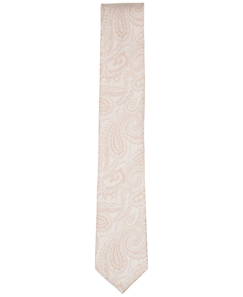 Alfani Men's Slim Paisley Tie, Created for Macy's