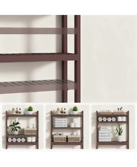 Yigii Over Toilet Storage Rack Adjustable Shelf