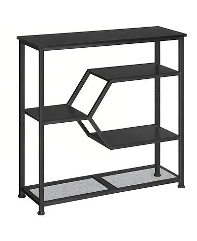 Yigii Console Table 31.5" Narrow 5-Tier Entryway Sofa Table with Storage Shelves