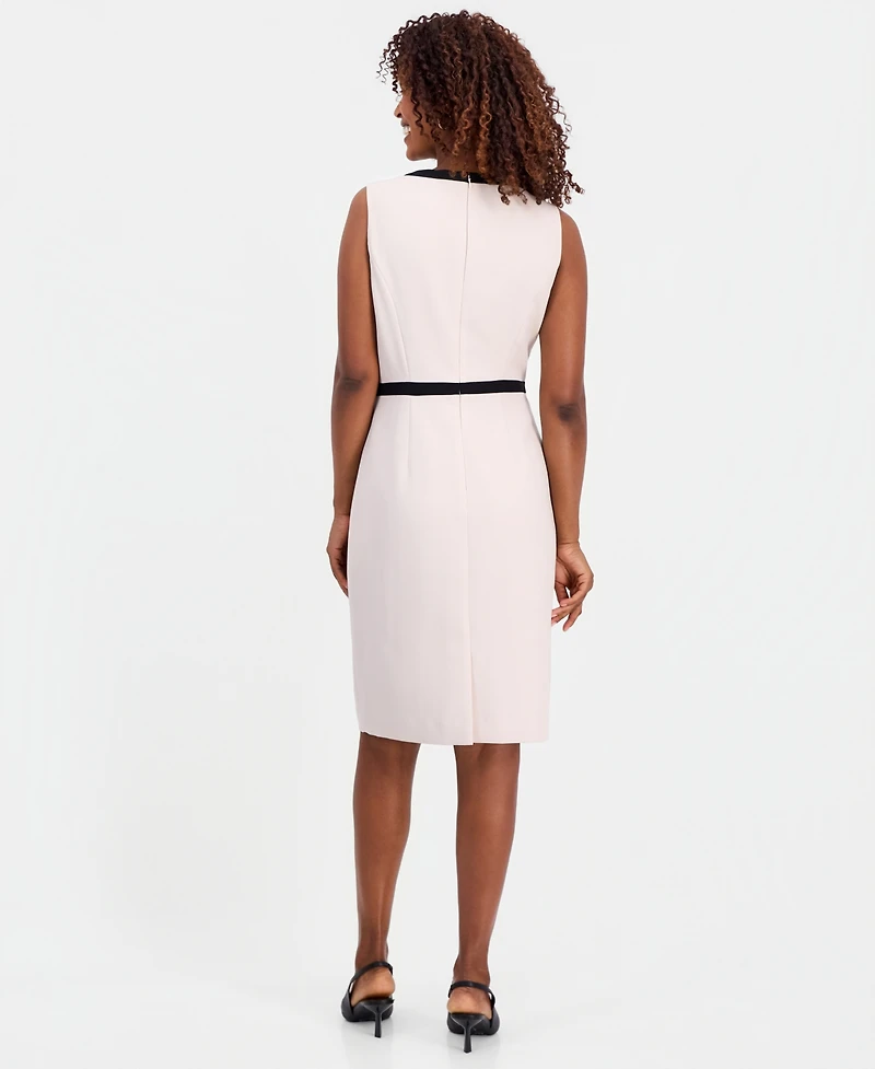 Kasper Women's Colorblocked Sheath Dress