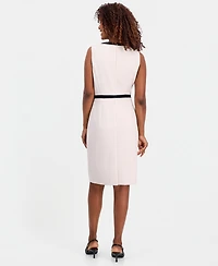 Kasper Women's Colorblocked Sheath Dress