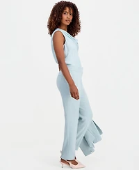 Kasper Women's High Rise Straight-Leg Pants, Regular & Petite