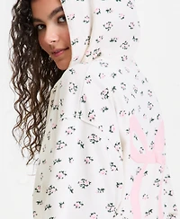 Rebel Veil Juniors' Full-Zip Printed Hoodie