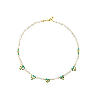 Ottoman Hands Amelie Beaded Necklace