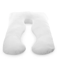 Cheer Collection Hypoallergenic Down Alternative Pregnancy U Shaped Body Pillow