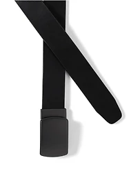 Lands' End Men's Leather Adjustable Slide Belt