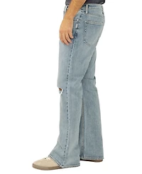 Silver Jeans Co. Men's Jack Wide Leg Bootcut Zip Fly