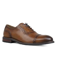 Bar Iii Men's Ashfordd Cap Toe Brogue Leather Dress Shoe, Created for Macy's