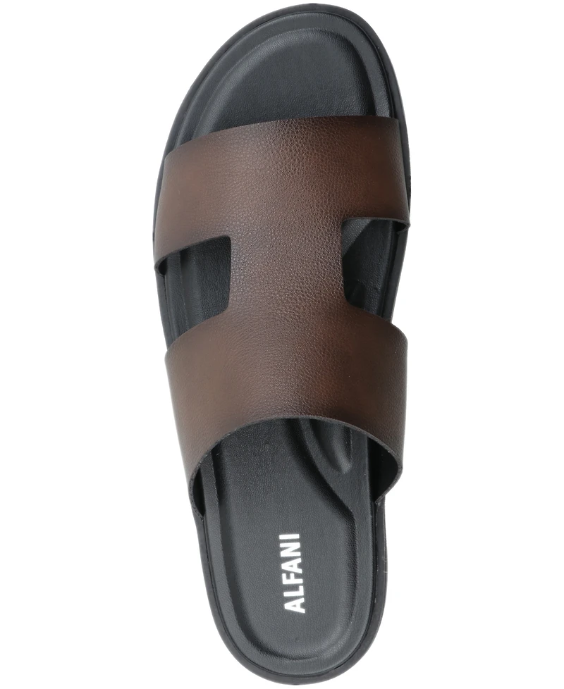 Alfani Men's Edgarr Slide Sandals, Exclusively at Macy's