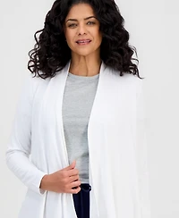 Style & Co Women's Open-Front Knit Cardigan, Created for Macy's