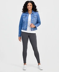 Style & Co Petite High-Rise Basic Leggings, Created for Macy's