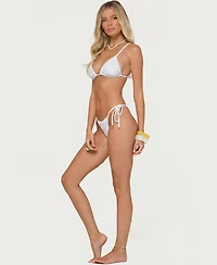 Edikted Women's Catey Floral String Bikini Bottom