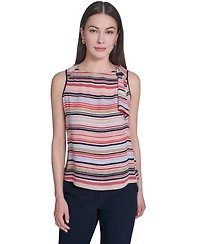 Tommy Hilfiger Women's Boat Neck Side-Tie Top