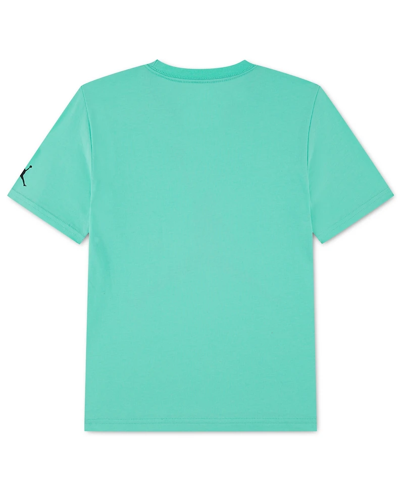 Jordan Boys' 8-20 Jumpman Grid Blur Crewneck T-Shirt