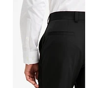 Hugo by Boss Men's Modern-Fit Wool Blend Super Flex Stretch Tuxedo Pants