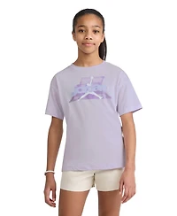 Jordan Girls' 7-16 Bow Short-Sleeve T-Shirt