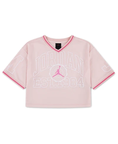 Jordan Girls' 7-16 Secret Diary Cropped Jersey