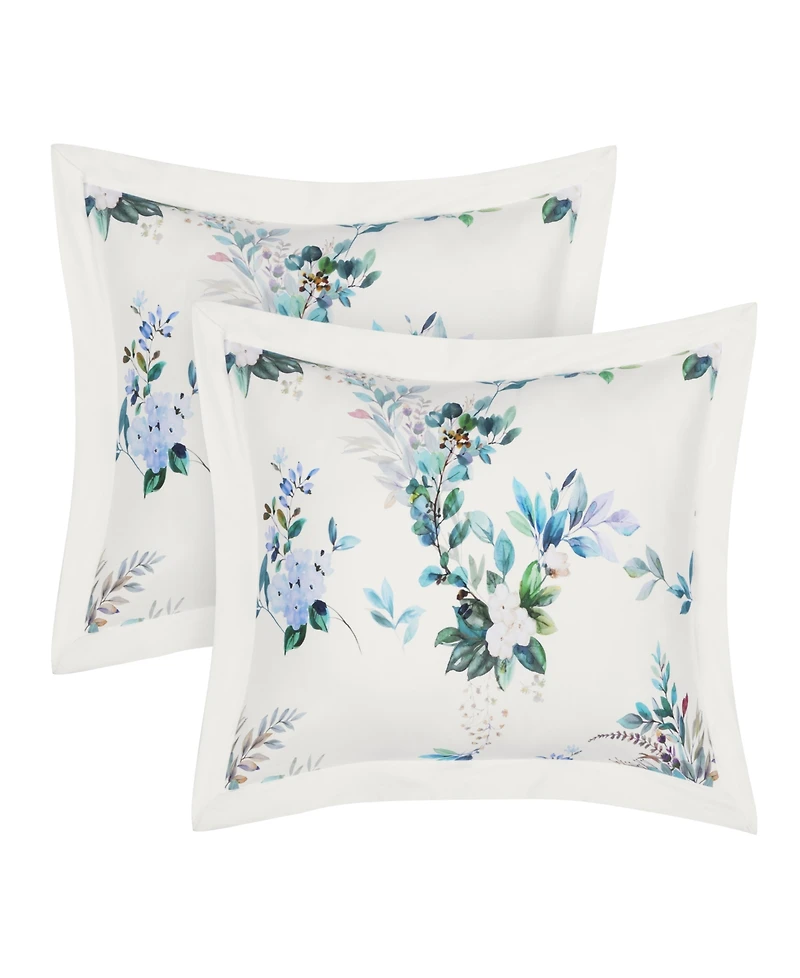 Piper & Wright Meadow 3-Pc. Cotton Floral Comforter Set, King/California King