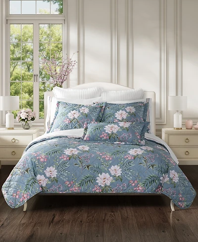 Piper & Wright Savannah Floral 2-Pc. Quilt Set, Twin/Twin Xl