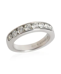 Pre-Owned Tiffany & Co Platinum Diamond Channel Set Band
