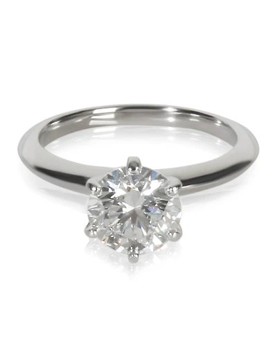 Pre-Owned Tiffany & Co 1.59 ct Round Brilliant Diamond Engagement Ring