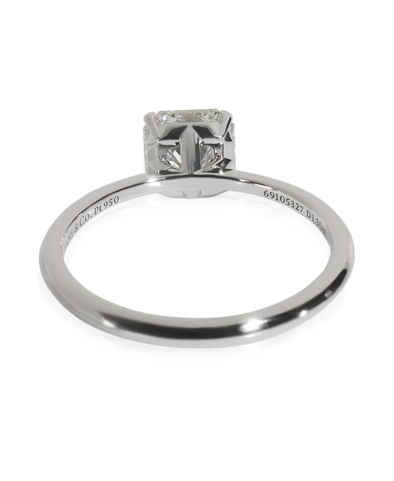 Pre-Owned Tiffany & Co 1.3 ct Cut Cornered Square Cut Diamond Tiffany True Solitaire