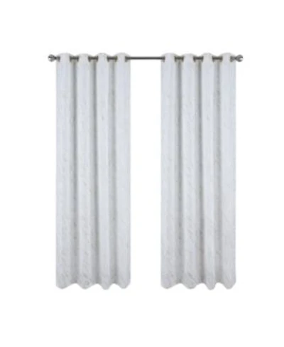 Rt Designers Collection Heidi Halo Foil Blackout Polyester Window Curtain Grommet Panel 52 X22 X 84 X22