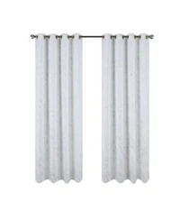 Rt Designers Collection Heidi Halo Foil Blackout Polyester Window Curtain Grommet Panel 52 X22 X 84 X22