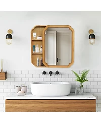 Busdays 31.5" x 23.82" Wood Framed Wall