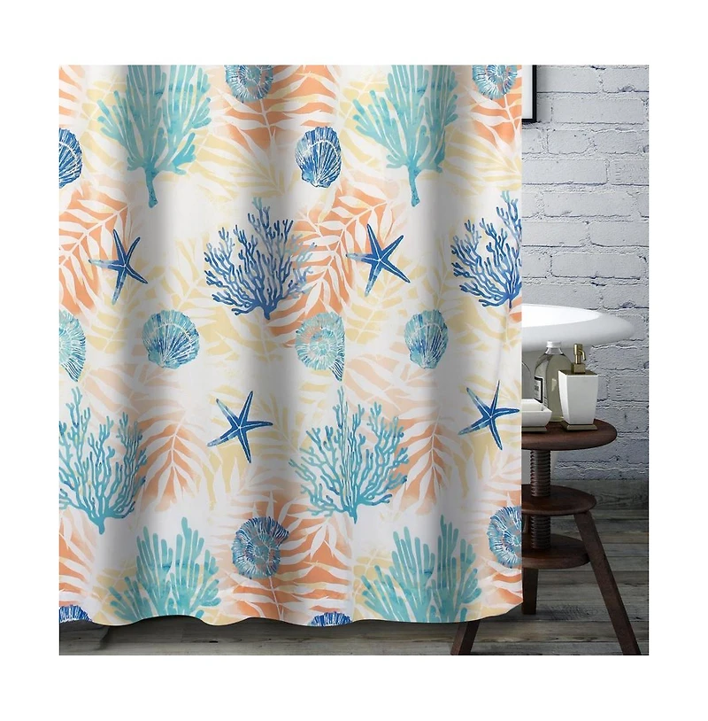 Greenland Home Fashions Montego Bath Shower Curtain