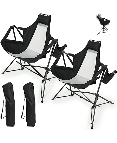 Rainsken Hammock Camping Chairs Set of 2