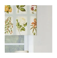 Rlf Home Realistic Study Tailored 3" Rod Pocket Valance 50" x 18"